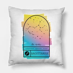 Sagittarius Pillow