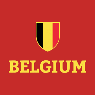 Belgium Soccer Belgian Football T-Shirt