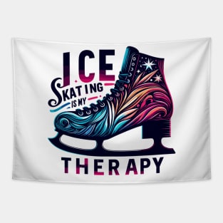 Ice Skating Tapestry