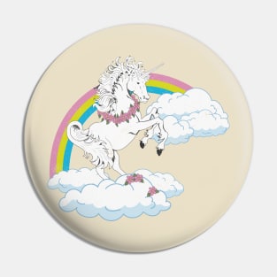 80's Retro Unicorn Pin