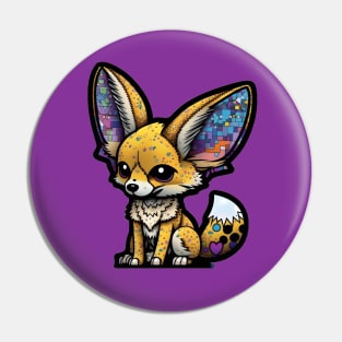 Fennec Fox Pin