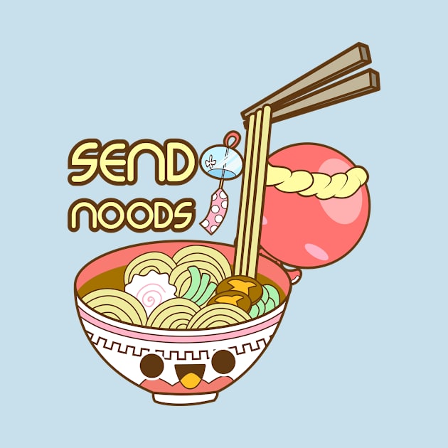 Send Noods - Ramen by LineXpressions