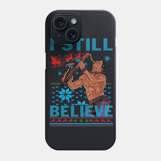 I Still Believe 80s Christmas Phone Case by Pop Fan Shop