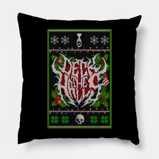 Deck the Halls ugly sweater edition Pillow