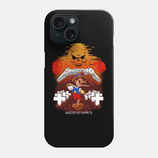 master of puppets by opoyostudio Phone Case by opoyostudio