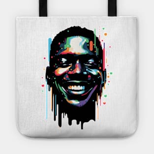 Afrocentric Man Multicolored Tote