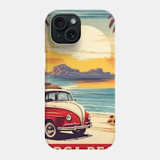 Mallorca Spain Starry Night Travel Tourism Retro Vintage Phone Case