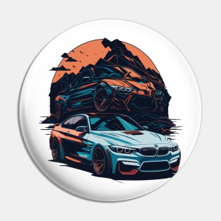 BMW M4 F82 Classic Pin