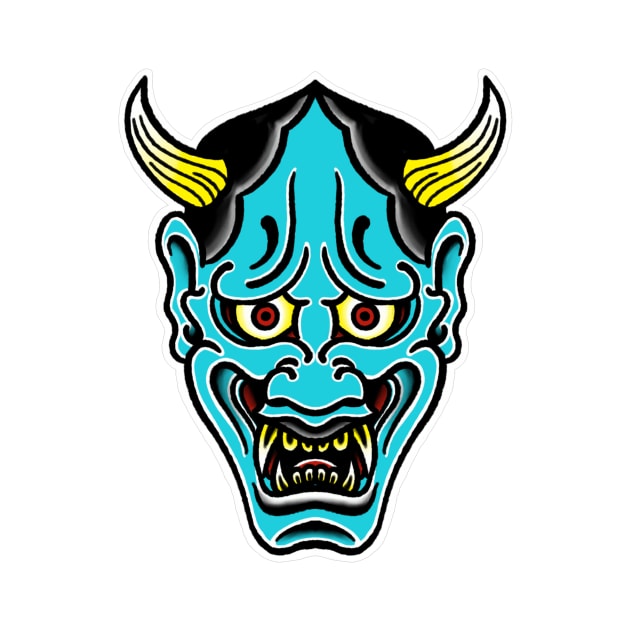 Japanese Hannya mask. by Jamiee6610