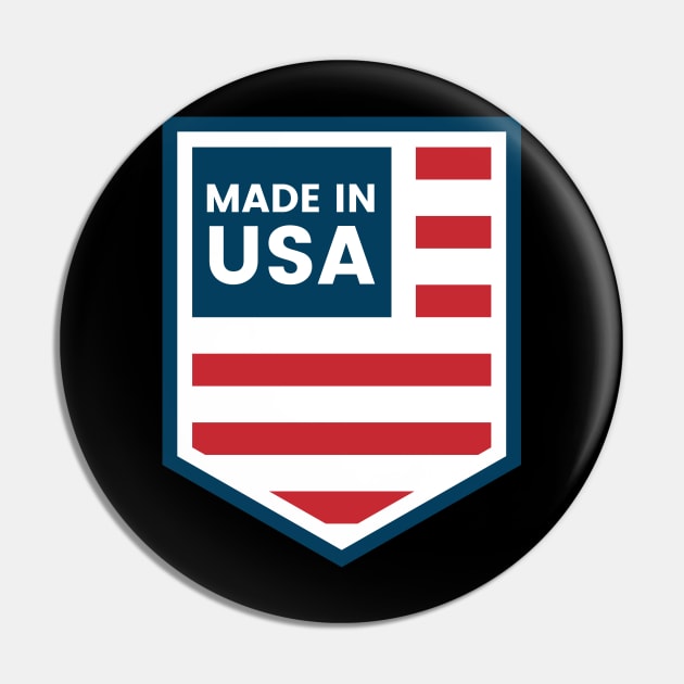 Made in usa Pin by white.ink