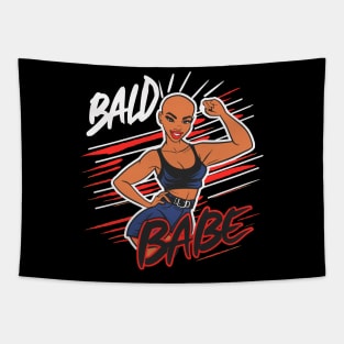 Bald girl Tapestry