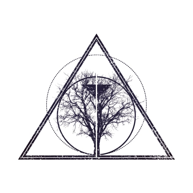 Tree of life / knowledge | Bodhi tree | Geometric design by ZuskaArt