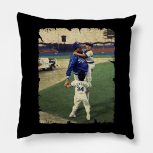 Fernando Valenzuela in Los Angeles Dodgers Pillow