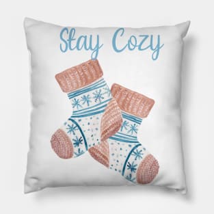 Stay Cozy Warm for Christmas Pillow