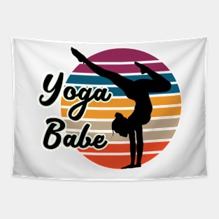 Yoga Babe Tapestry