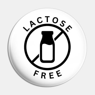 Lactose free - Lactose intolerant Pin