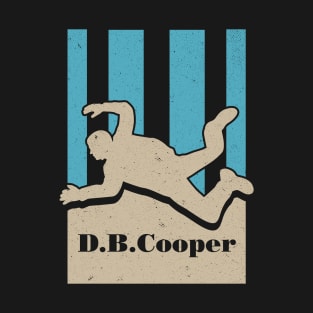 D.B. Cooper cool sixties urban legend design T-Shirt