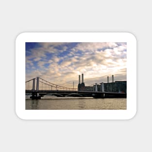 Chelsea Bridge Battersea Power Station London Magnet