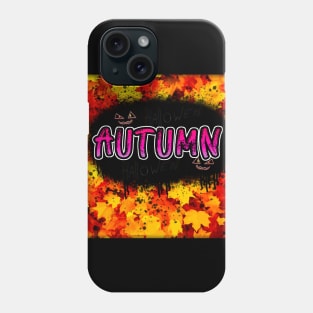 Autumn Leaves Halloween Phone Case