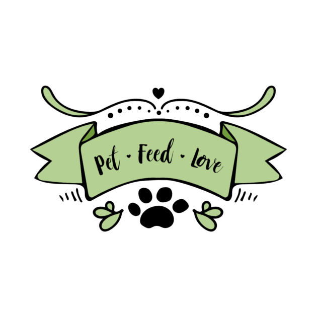 Hand Drawn Illustrations Dog Mom Pet Feed Love Cat Mom Gift by DANPUBLIC