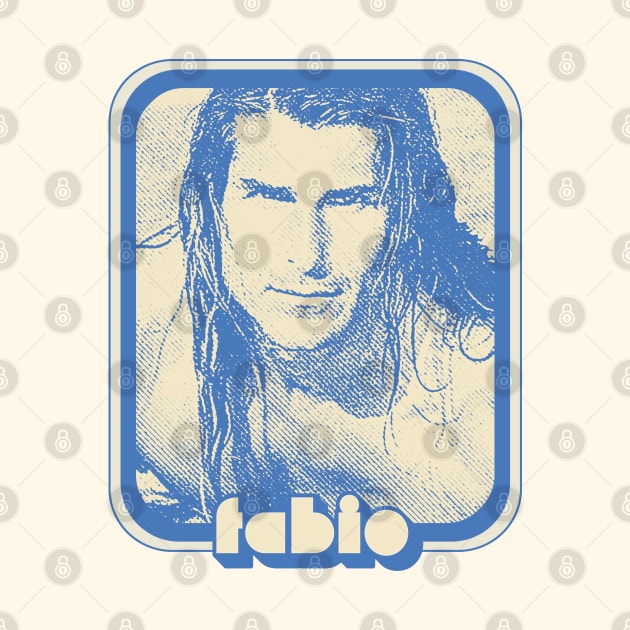 Fabio // Retro 90s Aesthetic Fan Design by DankFutura