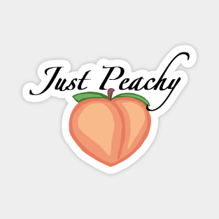 Just Peachy Magnet