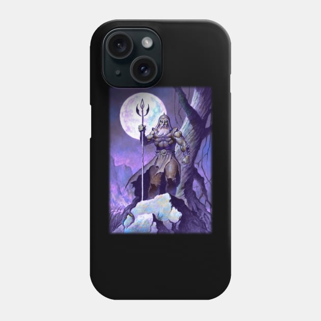 Viking Moon Phone Case by Paul_Abrams