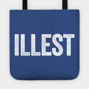 Illest White Tote