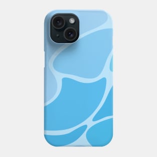 Abstract blue seamless pattern #5 Phone Case