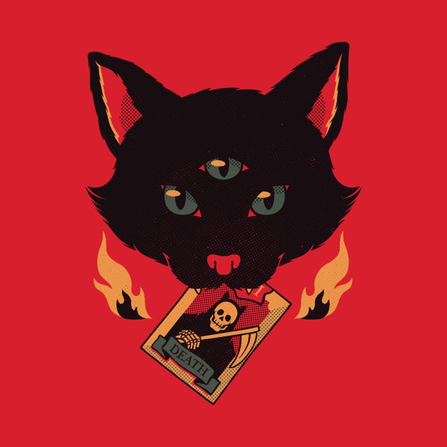 Cat Tarot Death by Tobe Fonseca by Tobe_Fonseca