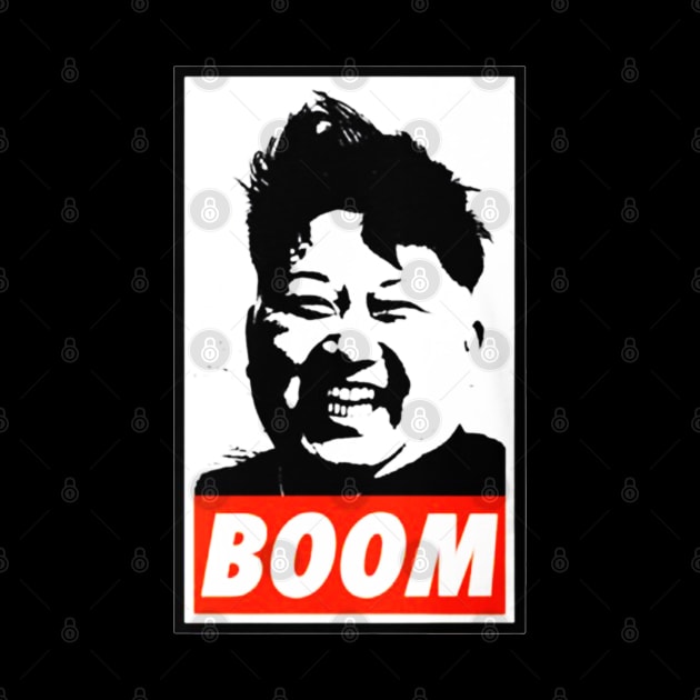 Kim Jong Un BOOM by locodesignart2