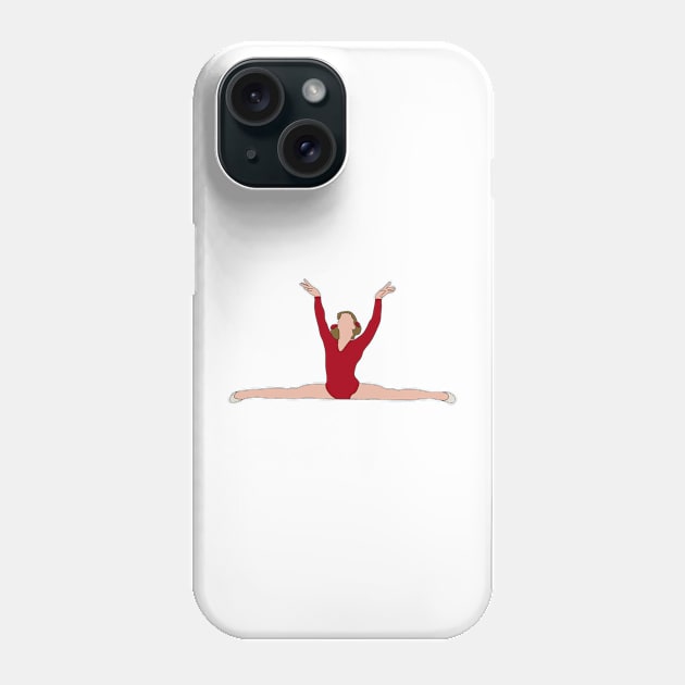 Olga Korbut Phone Case by Coach Alainne Designs