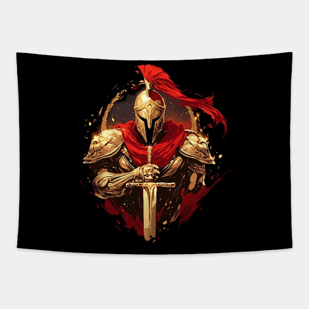 spartan Tapestry by StevenBag