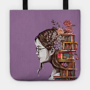 Just a girl who loves books Tote