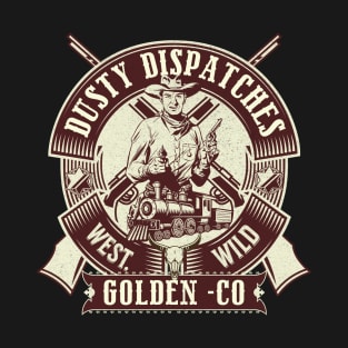 Golden Colorado wild west town T-Shirt