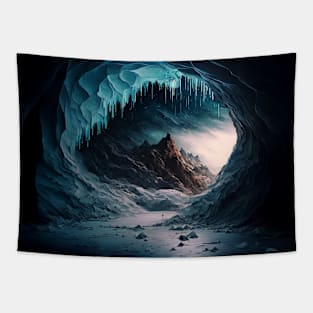 ICE CAVE Tapestry