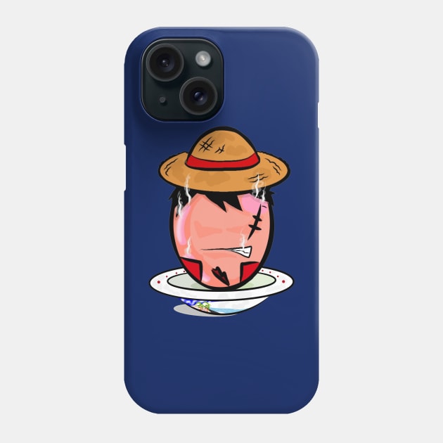 Lucky Egg Wannabe Gear 2 Version Straw Hat Boy Phone Case by Art_Ricksa