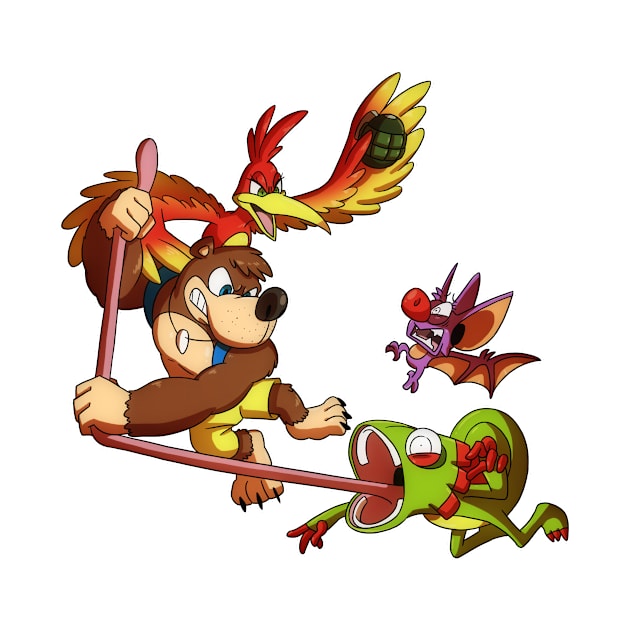 Death Debate - BanjoKazooie VS YookaLaylee by DrCrafty