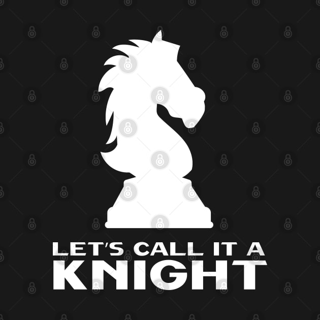 Chess Knight Funny Chess Piece by Huhnerdieb Apparel