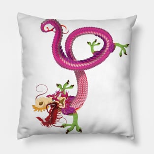 Chinese Dragon Pillow