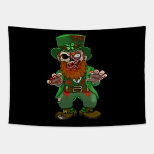 Zombie Leprechaun Tapestry