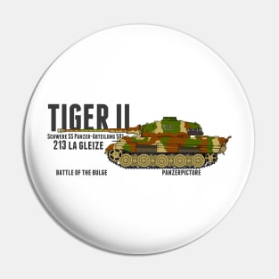 Tiger II 213 La Gleize Battle of the Bulge Pin