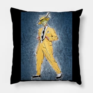 the mask pop art Pillow