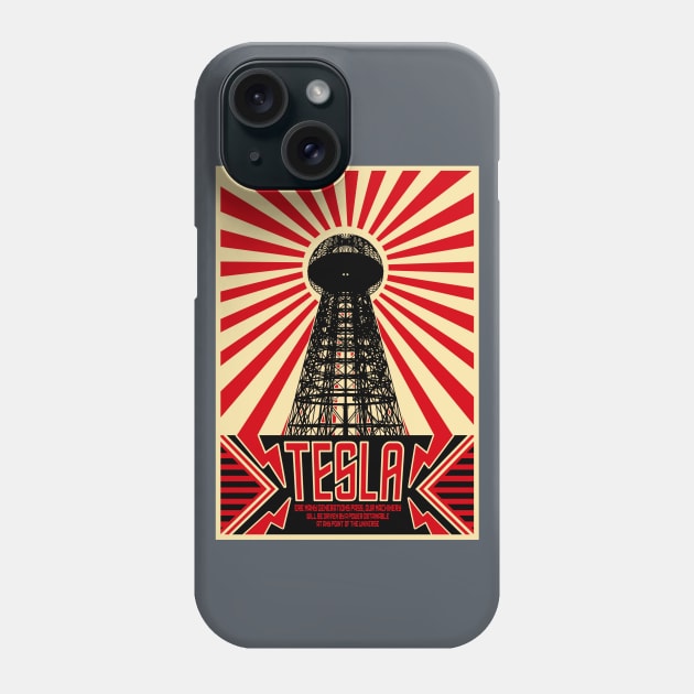 Tesla Phone Case by mrspaceman