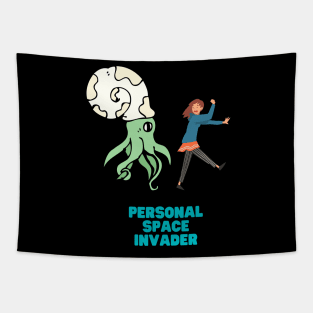 Aliens Personal Space Invasion Tapestry