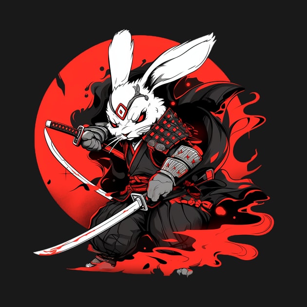 rabbit samurai by fancy ghost