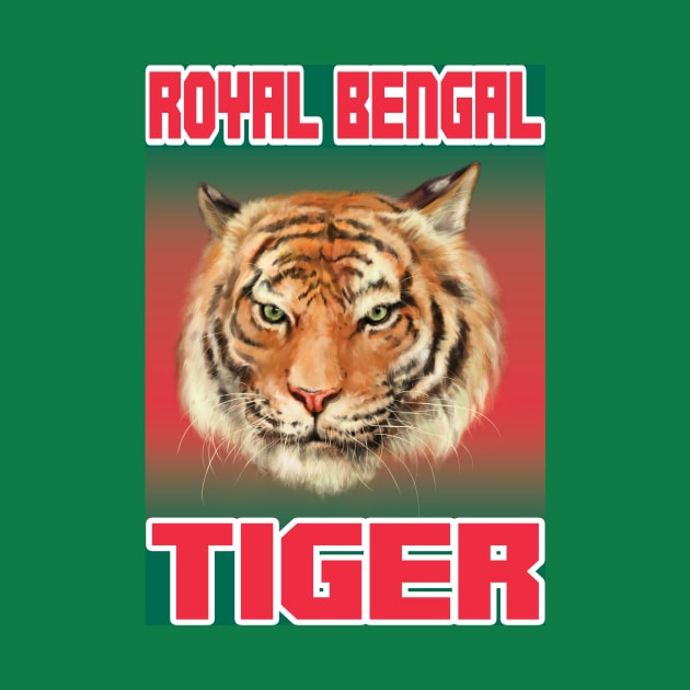 Royal Bengal Tiger by Tapan