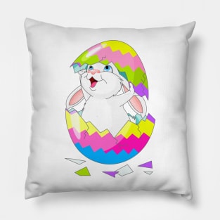 Easter Bunny with Egg Pillow