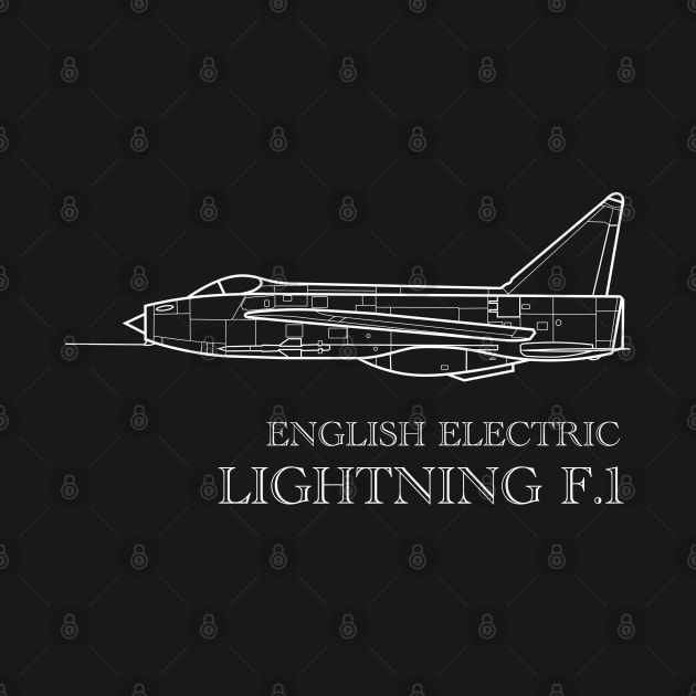 English Electric Lightning F.1 by Wayne Brant Images