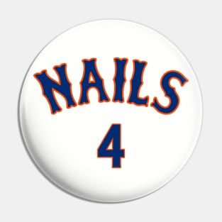 Mets Lenny Dykstra Nails Shirt Pin